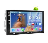 ATOTOLIFE - 7 inch dual din Android car stereo, in-dash navigation, wireless car and Android touch screen, WiFi/USB/Bluetooth connection, amplifier and DSP