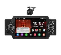ATOTOZONE 5inch Android Single Din Car Stereo, 2G+32G Wireless CarPlay & Android Auto Touchscreen, WiFi/Bluetooth/USB Tethering, MirrorLink, GPS/FM/RDS, Voice Control, LRV Backup Camera