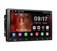 ATOTOZONE A5L 9 Inch Android Double Din Car Stereo, Wi-Fi/Bluetooth/USB Tethering, Wireless CarPlay Android Auto Head Unit, GPS Sat Nav, 24EQ, DSP, Built-in AMP, LRV, 2G+32G