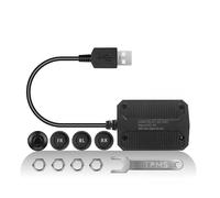ATOTOZONE AC-UTP1 USB TPMS External Sensor, Tire Pressure Monitoring Sensors System, Waterproof, Only For A5, A6, S8, P9,X10 Android Series, Not Compatible With F7, P5, P8 Series