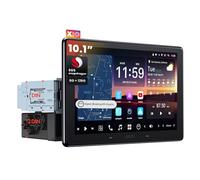 ATOTOZONE X10 10-inch Android Car Stereo, Single/Double DIN Floating Screen, AI Agent, Re-mote LiveView, Golden Hour Alert, 4G LTE, 8G+128G, 7.1.2-Ch Hi-Fi Audio, Wireless CarPlay/Android Auto