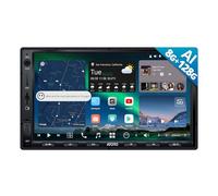 ATOTOZONE X10 7inch Android Double Din Car Stereo, 8G+128G, AI Assistant Head Unit, 4G LTE, Wireless Carplay & Android Auto,Dual Bluetooth, 7.1.2 CH Audio,HDMI IN, 36B-EQ, 2-Cam DVR Ready, X10G2A7E