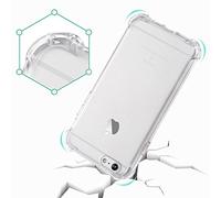 Atouchbo King Kong Anti-Burst Super Protection Shockproof TPU Gel Clear Case for Apple iPhone 7 & Apple iPhone 8
