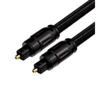 ATOULE HIFI 5.1 Digital Optical Audio Toslink Cable For HIFI Video DVD XBox/PS4 Speaker Hi-end Fiber Optic Audio Cable(3 Meters)