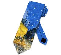 ATOurDealss Art Ties Mens Abstract Cafe Painting Necktie