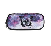 ATOurDealss Butterfly Girls Pencil Case galactMake Up Bag,Kids School Supplies Pen Pouch Holder Desk Organizer Children Large Capacity Coin Purse