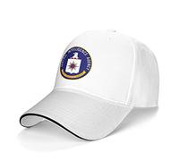ATOurDealss Central-Intelligence-Agency-CIA Sandwich Hat Vintage Adjustable Baseball Caps Unisex Adult Fashion Dad Trucker Denim Hats