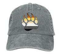 ATOurDealss Cowboy Cap Baseball Cap Gay Bear Pride Paaw Denim Hats Adjustable Trucker Hats Dad Cap