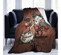ATOurDealss Don't Starve Together Blanket Ultra-Soft Flannel Blanket Warm Lightweight Bed Chair Couch Travel Blanket for Adult Kids 50"x40"
