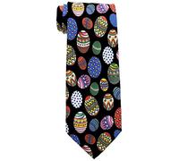 ATOurDealss Easter Ties Mens Easter Egg Holiday Necktie by
