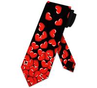 ATOurDealss Falling Hearts tie broken heart ties Mens necktie by