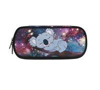 ATOurDealss Galaxy Koala Pencil Case School Pencil Holder for Kids Girls Boys Pencilcase Pen Bag Box Travel Storage Pouch Organzier School Office Adults Office Supplies