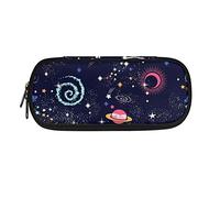 ATOurDealss Galaxy Pen Pencil Case for Boys Girls Cosmetic Bag Durable Pen Holder for School,Work,Travel,Office Study Accessories Multi-Purpose Stars Coin Pouch