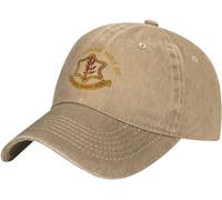 ATOurDealss Israel IDF Workout Hats for Men Israel Defenses Force IDF Summer Cap for Mens Athletic Caps Natural