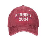 ATOurDealss Kennedy 2024 Hat Baseball Cap Men Dad Hats Graphic Caps Red