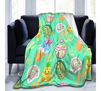 ATOurDealss Moriah-Elizabeth-Me Merch 8 Ultra-Soft Micro Fleece Blanket 80 x60 Black 80 in x 60 in