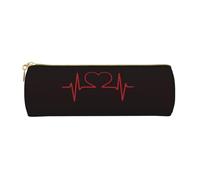 ATOurDealss Nurse and Heart EKG Nursing Pencil Case Student Stationery Pouch Bag Office Storage Organizer Coin Pouch Cosmetic Bag Holder for School College Idea Gift for Back to School Season