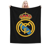 ATOurDealss Real-Madrid Blanket Soft Cozy Fleece Throw Blanket Plush Lightweight Warm Fuzzy Flannel Blankets and Throws for Couch Sofa Bed 80"X60"