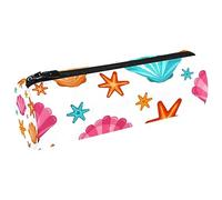 ATOurDealss Shell Patterns Pencil Pouch Pen Bag Stationery Bag Case Classroom Organizers
