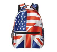 ATOurDealss Union Jack Backpack British Flag Backpack Travel Hiking Camping Daypack for Women Men