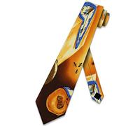 ATOurDealss Warping Time Tie Men's Necktie Dali's original work of art by