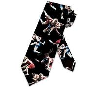 ATOurDealss Wresting Ties Mens Sports Necktie Womens Wrestling Tie, Black, One Size