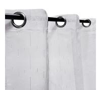 Atout Ciel Asset Sky Curtains, Ready To Hang Curtain - Polyester 240 x 140 cm White