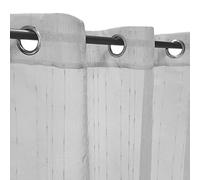 Atout Ciel Eyelet Curtain 140 x 240 cm Grey Ready to Hang