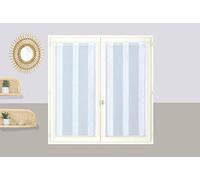 Atout Ciel Pair of Net Curtains 60 x 120 cm White Ready to Hang