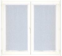 Atout Ciel Pair of Net Curtains 60 x 90 cm White Ready to Hang