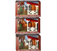 Atoz Padgett Bros 1st Horse & Stable Set, Brown, Large