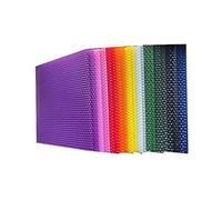 Atozbit DIY Candles Sheet, Beeswax Honeycomb Candle Kit (8×8 in) - 20pcs in 10 Colors, with 30pcs Cotton Wicks (8 inch for Each), Make Ideal Kids and Adults, Multicolor