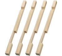 ATOZS 4 Pack Beehive Entrance Reducer Wood Entrance Protector Beekeeping Bee for Beekeeping