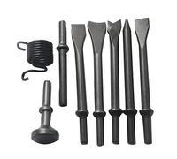 ATOZS 8 Pcs Air Chisel Head Set Air Hammer Punch Chipping Tool Pneumatic Chisel Air Hamme Cutting Rusting