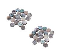 ATOZS Green Paua Abalone Inlay 6mm Guitar Ukulele Banjo Maker (Pack of 40)