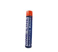 ATP Consumables Line Marking Spray Paint - Orange - 750ml | 1 Can | Heat-Resistant Aerosol for Sports Fields, Car Parks, Warehouse Floors & Construction Zones - Fast-Dry, Outdoor Use