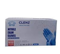 ATP Consumables Orange Diamond Grip Nitrile Gloves Large - Industrial Strength, Textured for Enhanced Grip - Heavy Duty Waterproof Latex Free Disposable Rubber Gloves -1 Box