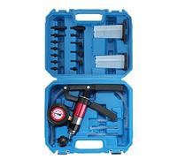 ATPEAM 21PCS Brake Bleeder Kit Hand Held Vacuum Pressure Pump Tester with Adapters One-Man Brake Clutch Fluid Oil Bleeding System Tool