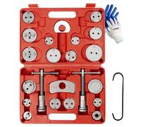 ATPEAM 25PCS Universal Disc Brake Caliper Wind Back Tool and Piston Compression Sets