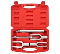 ATPEAM 5-Piece Ball Joint Separator Set | Pickle Fork Tool Set | Tie Rod Removal Tool Set | 1-1/8", 15/16", 11/16", for Cars and Light Vans