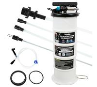 ATPEAM 6.5L Manual & Pneumatic Oil Extractor Pump, Dual-Function Oil Suction Pump Extractor for Cars, Motorbikes, Fluid Evacuator for Engine Oil, Petrol, and Other Fluids