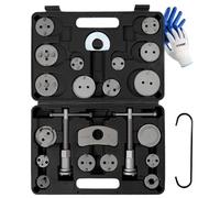 ATPEAM Brake Caliper Compression Tool, 25pc Heavy Duty Brake Caliper Rewind Tool, Brake Adjusting Tool