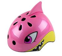 Atphfety Toddler Kids Bike Helmet, Adjustable and Multi-Sport, 2 Sizes for Ages 2-3-5-8-14 Years Child Boys Girls (Pink Shark)
