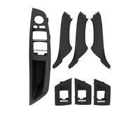 ATPONCX Car Interior Door Handle 7Pcs/Lot LHD RHD/Fit for BMW 5 Series F10 F18 525 530 535 540 2010-2017 Car Interior Inner Door Handle Panel Pull Trim Cover Kit(LHD Black 7Pc)