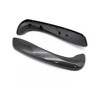 ATPONCX Car Interior Door Handle Interior Car Front Left Right Inner Door Handle with Cover/Fit for Renault Megane 3 III Fluence 2008-2016 809600015R 197012651(Handle Cover-Cabon 2)