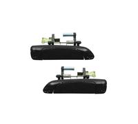 ATPONCX Exterior Door Handle Set 2Pcs/lot Rear Exterior Outside Door Handles Set Black LH RH/Fit for 2001 2002 2003 2004 2005 Honda Civic