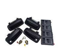 ATPONCX Exterior Door Handle Set Outside or Inside Door Handle Front Rear Left Right or with Door Lock/Fit for Toyota Corolla Geo Prizm 1988 1989 1990 1991 1992(Kit 005)