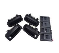 ATPONCX Exterior Door Handle Set Outside or Inside Door Handle Front Rear Left Right or with Door Lock/Fit for Toyota Corolla Geo Prizm 1988 1989 1990 1991 1992(Kit 004)