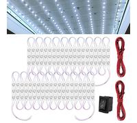 ATPWONZ 120 LED Van Interior Lights with 120 LEDs,12V LED Car Interior Light,LED Strip Light, Waterproof Roof Light for Van RV Truck Boats Caravans Trailers Lorries Cargo Transit Bus(40 Modules)