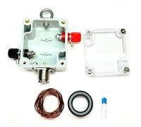 ATR-BL HF Antenna Balanced-Unbalanced Converter with 1.2m Enameled Wire Transparent Housing Antenna Converter Customize Impedance Ratios Components DIY Kit for Amateur Radio Accessories